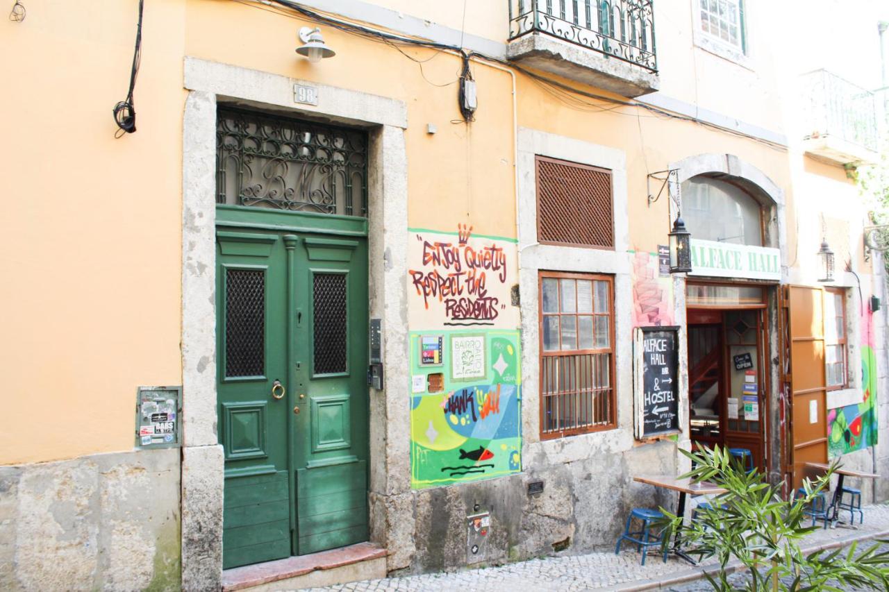 Alface Hall Hostel & Bar Lissabon Exterior foto